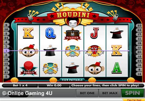 Houdini Slot - Play Online