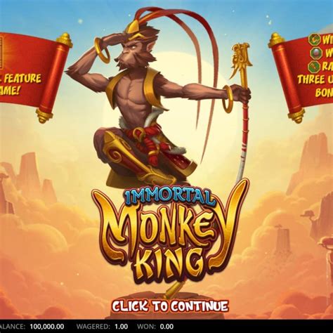 Immortal Monkey King Slot Gratis