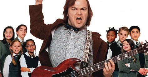 Jack Black Linhas De Escola Do Rock