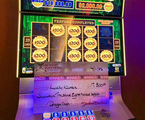 Jackson Rancheria Slot Vencedores