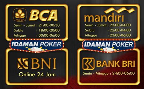 Jadwal Banco Bca Online Pokerace99