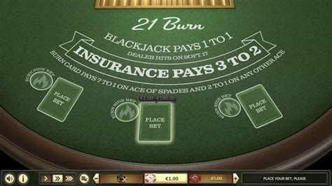 Jogar 21 Burn Blackjack Com Dinheiro Real