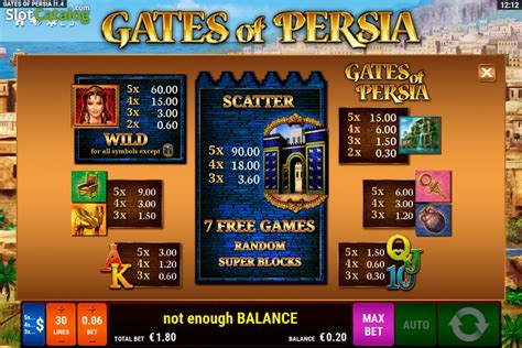 Jogar Gates Of Persia No Modo Demo