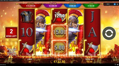 Jogar Mega Fire Blaze Emperor Of Rome No Modo Demo