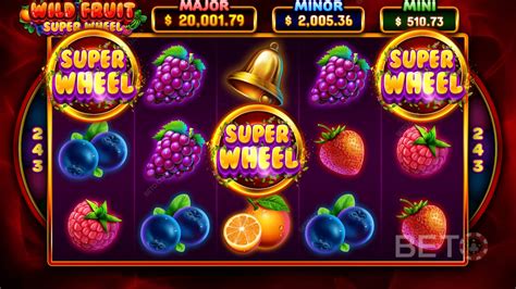 Jogar Wild Fruit Super Wheel Com Dinheiro Real