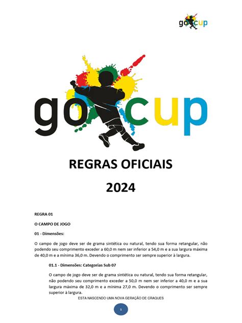 Jogo Regulamento Regulamentos 2024