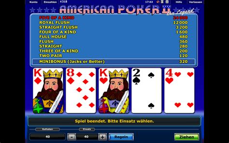Jogos De Ca La Aparate American Poker 2