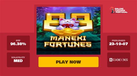 Jogue Maneki Fortunes Online