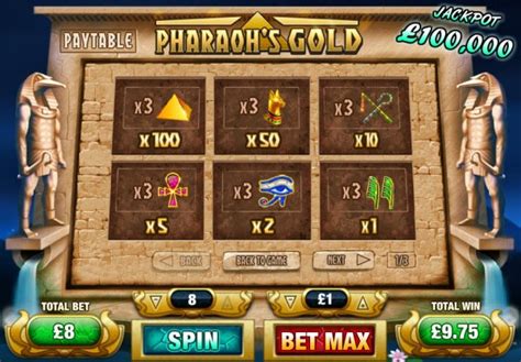 Jogue Pharaoh S Gold Online