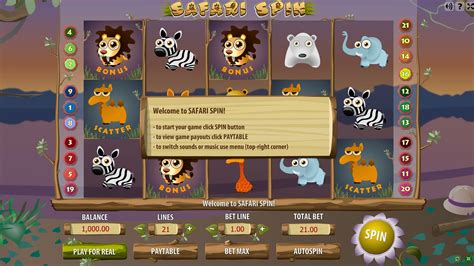Jogue Safari Spins Online