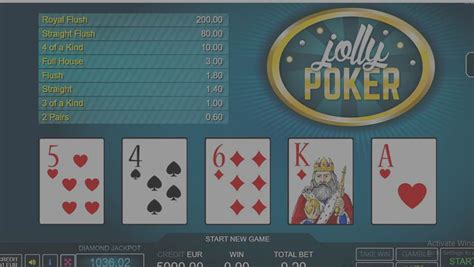 Jolly Poker Slot Gratis