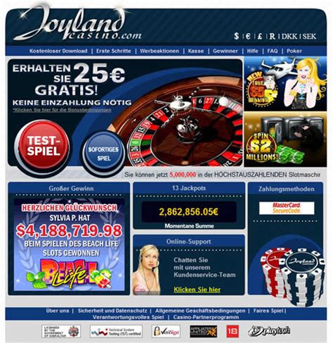 Joyland Casino 25 Gratis