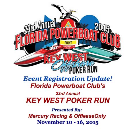 Key West Barco Poker Run 2024