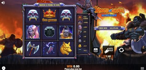 Kings Of War Scratchcard Blaze