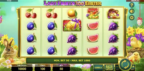 Lady Fruits 100 Easter Brabet
