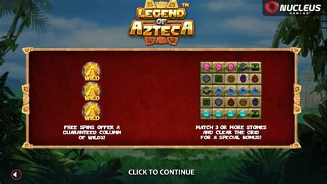 Legend Of Azteca Slot - Play Online