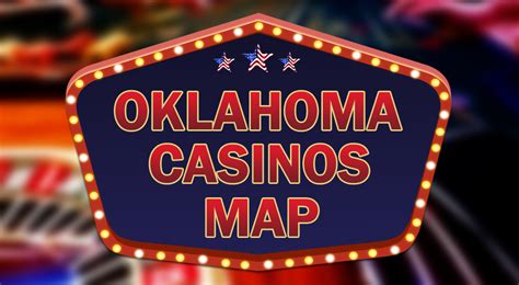 Mapa De Oklahoma Locais De Casino