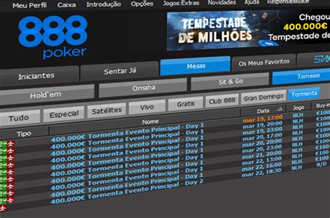 Md Poker Domingo Tempestade Sat