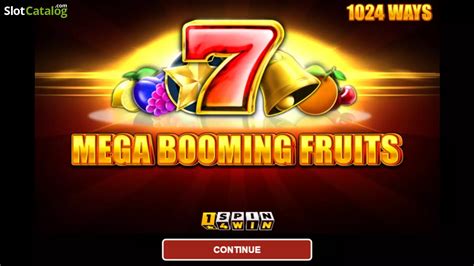 Mega Booming Fruits Betsson