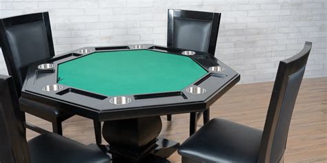 Mesa De Poker Com Luzes De Planos De