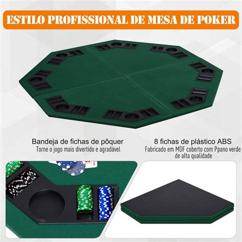 Mesa De Poker Feltro De Limpeza