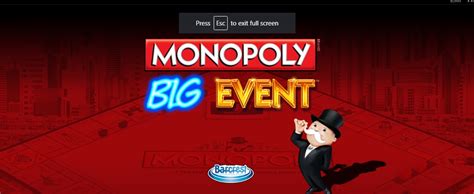 Monopoly Big Event Netbet