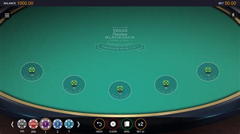 Multihand Vegas Downtown Blackjack 1xbet