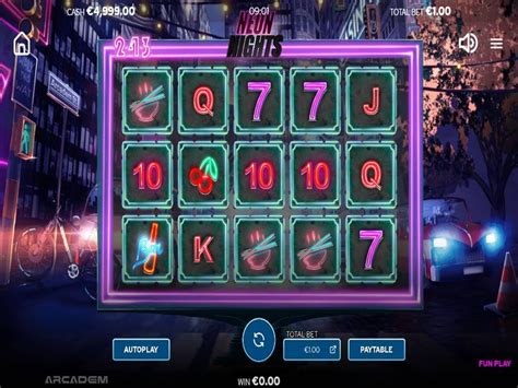 Neon Nights Slot Gratis