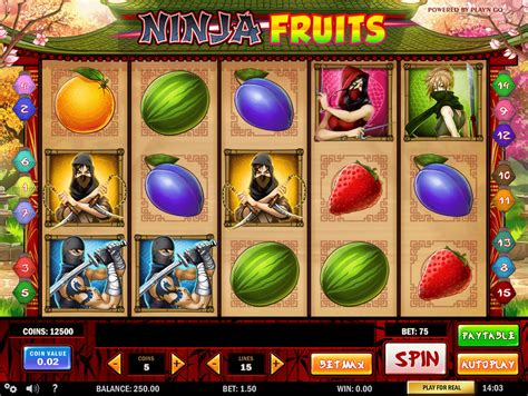 Ninja Fruits Slot Gratis
