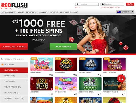 O Casino Red Flush Casino Free Spins