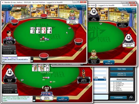 O Full Tilt Poker A Dinheiro Real Nos