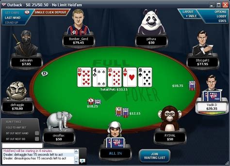 O Full Tilt Poker Glossario