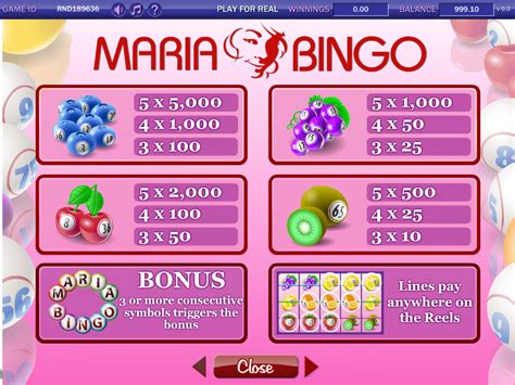 O Maria Bingo Slots