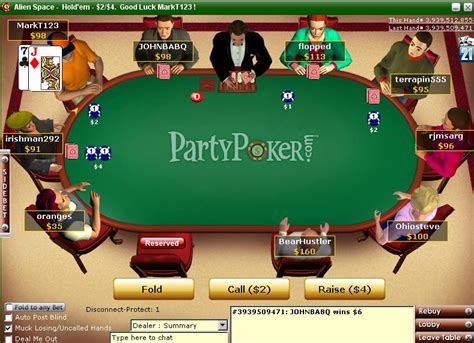 O Party Poker Comentarios