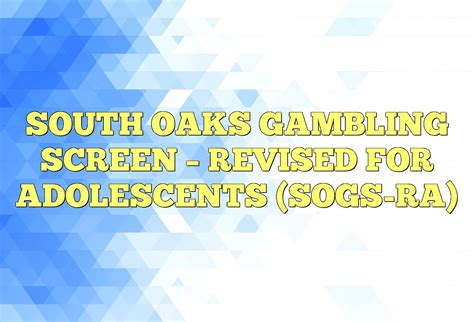 Oaks Gambling Screen