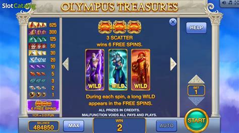 Olympus Treasures Pull Tabs Pokerstars
