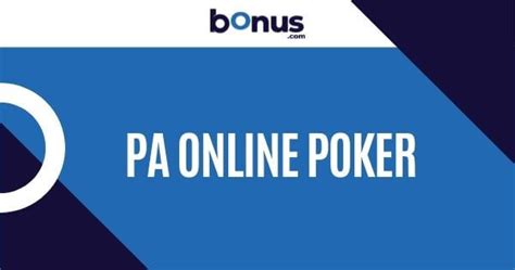 Online Poker Juridica Na Pensilvania
