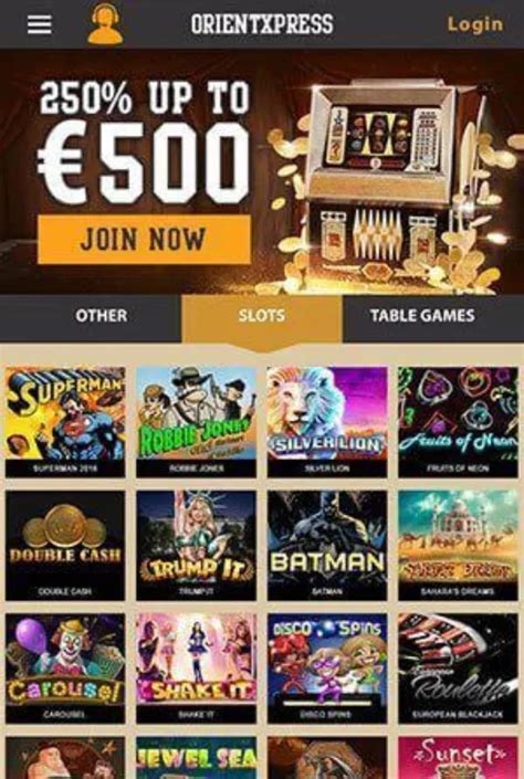 Orient xpress casino зеркало