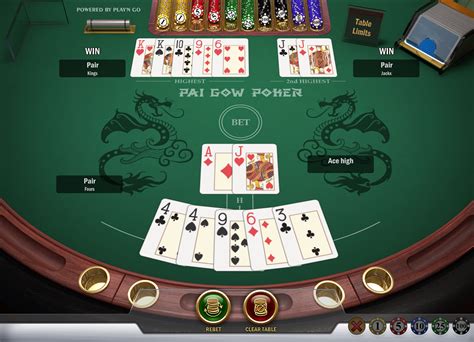Pai Gow Poker Bonus De Estrategia