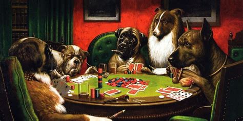 Perros Jugando Poker Original Significado