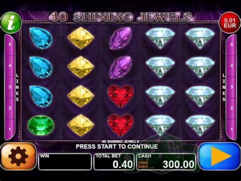 Play 40 Shining Jewels Slot