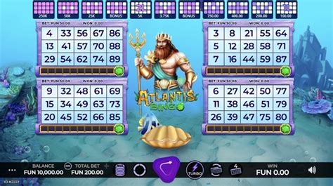 Play Atlantis Bingo Slot