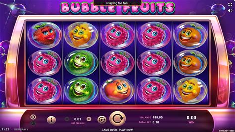 Play Bubble Fruits Slot