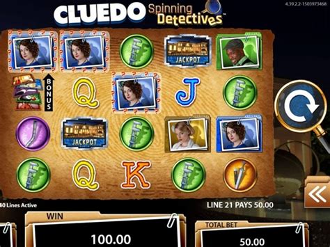 Play Cluedo Spinning Detectives Slot