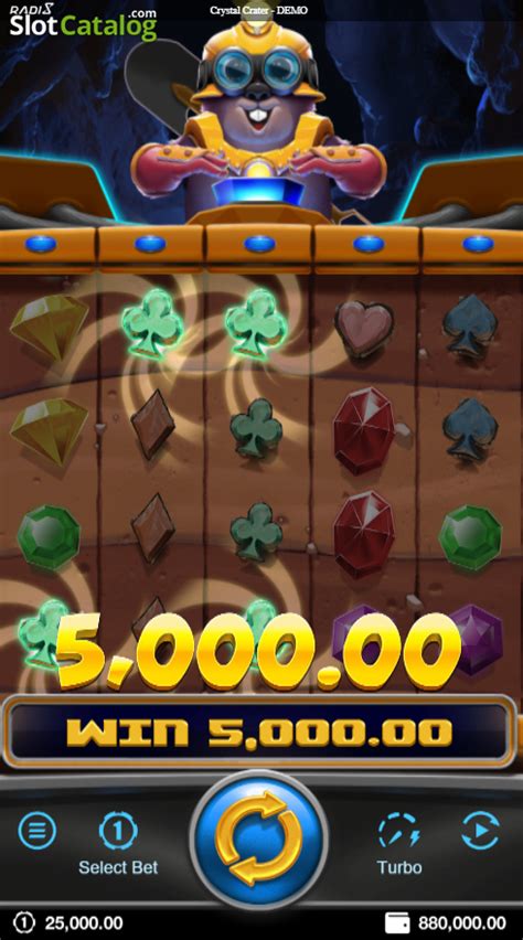 Play Crystal Crater Slot