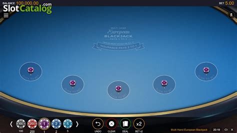 Play European Blackjack Mh Slot