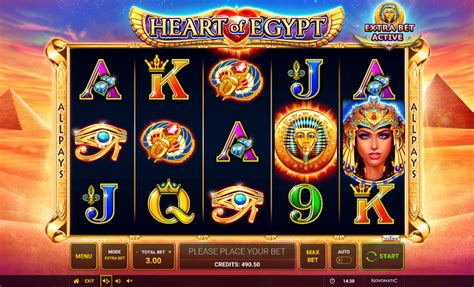 Play Heart Of Egypt Slot