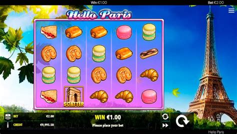 Play Hello Paris Slot