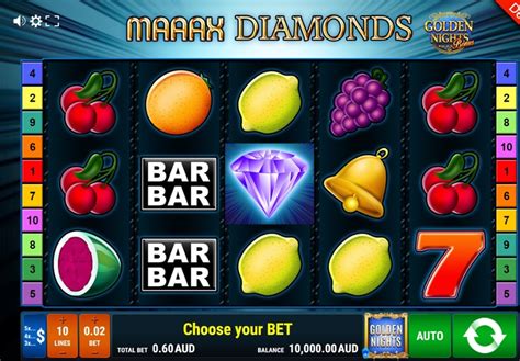 Play Maaax Diamonds Golden Nights Bonus Slot