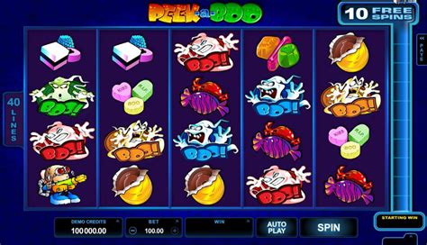 Play Peek A Boo 5 Reel Slot